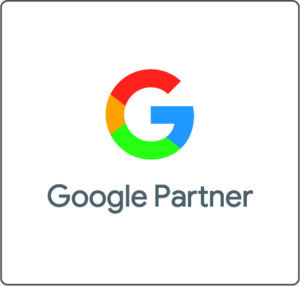 Afbeelding van een gekleurde g met de tekst Google Partner
